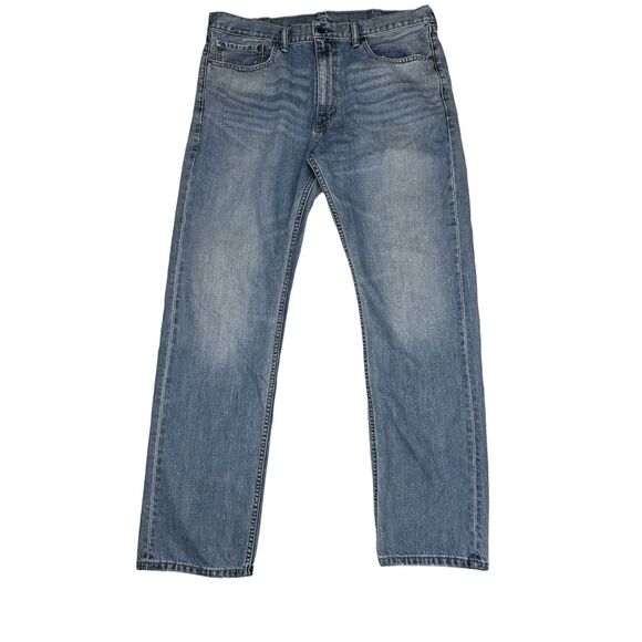 Levi's Other - Levi’s 505 Regular Fit Jeans 38x34 Blue Denim Straight Leg Medium Wash Men’s